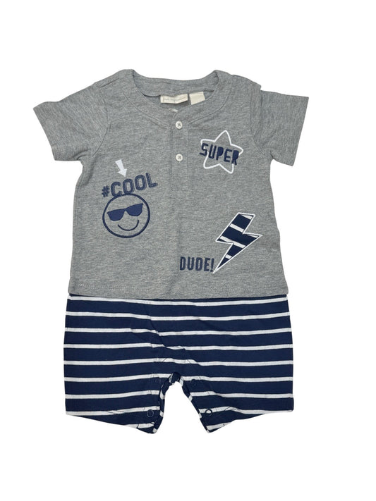 First Impressions Dude Cool Romper 12M