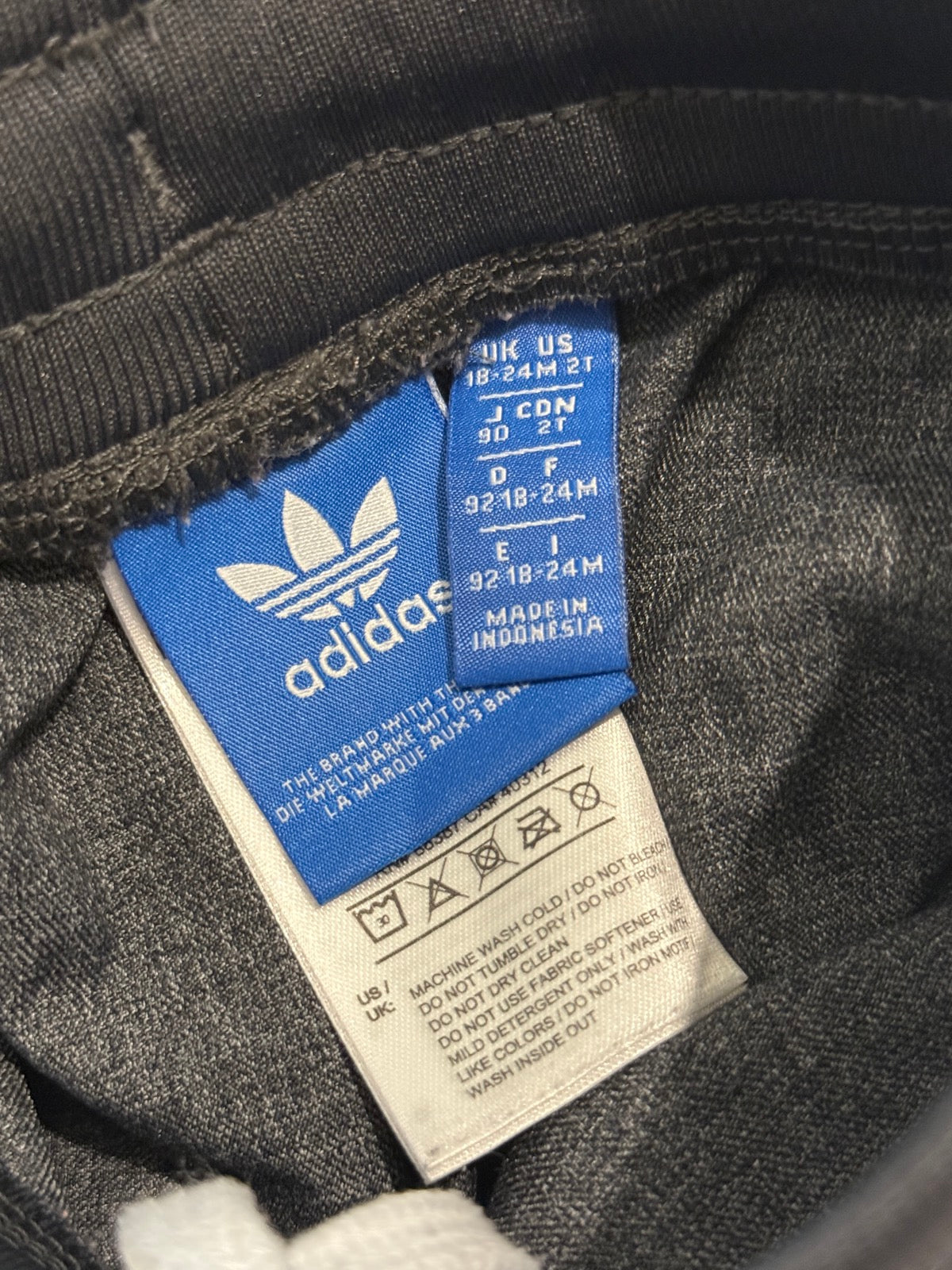Adidas Originals Grey Tracksuit Set 2T