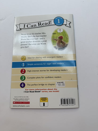 Diary of a Worm Teacher's Pet I Can Read