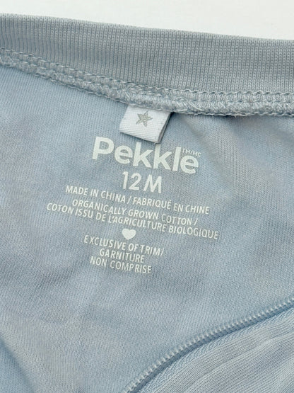 Pekkle Pretzel Print Footed Sleeper 12M