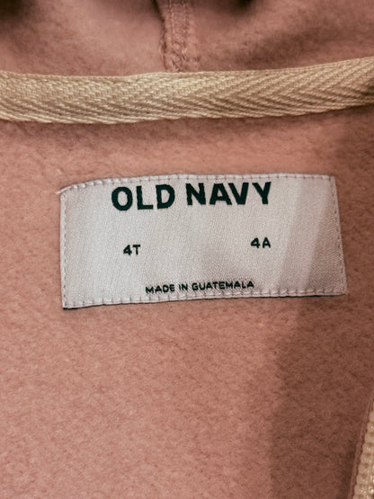 Old Navy Pink Zip-Up Hoodie 4T
