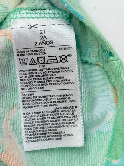 Old Navy Green Dinosaur Print Pajamas