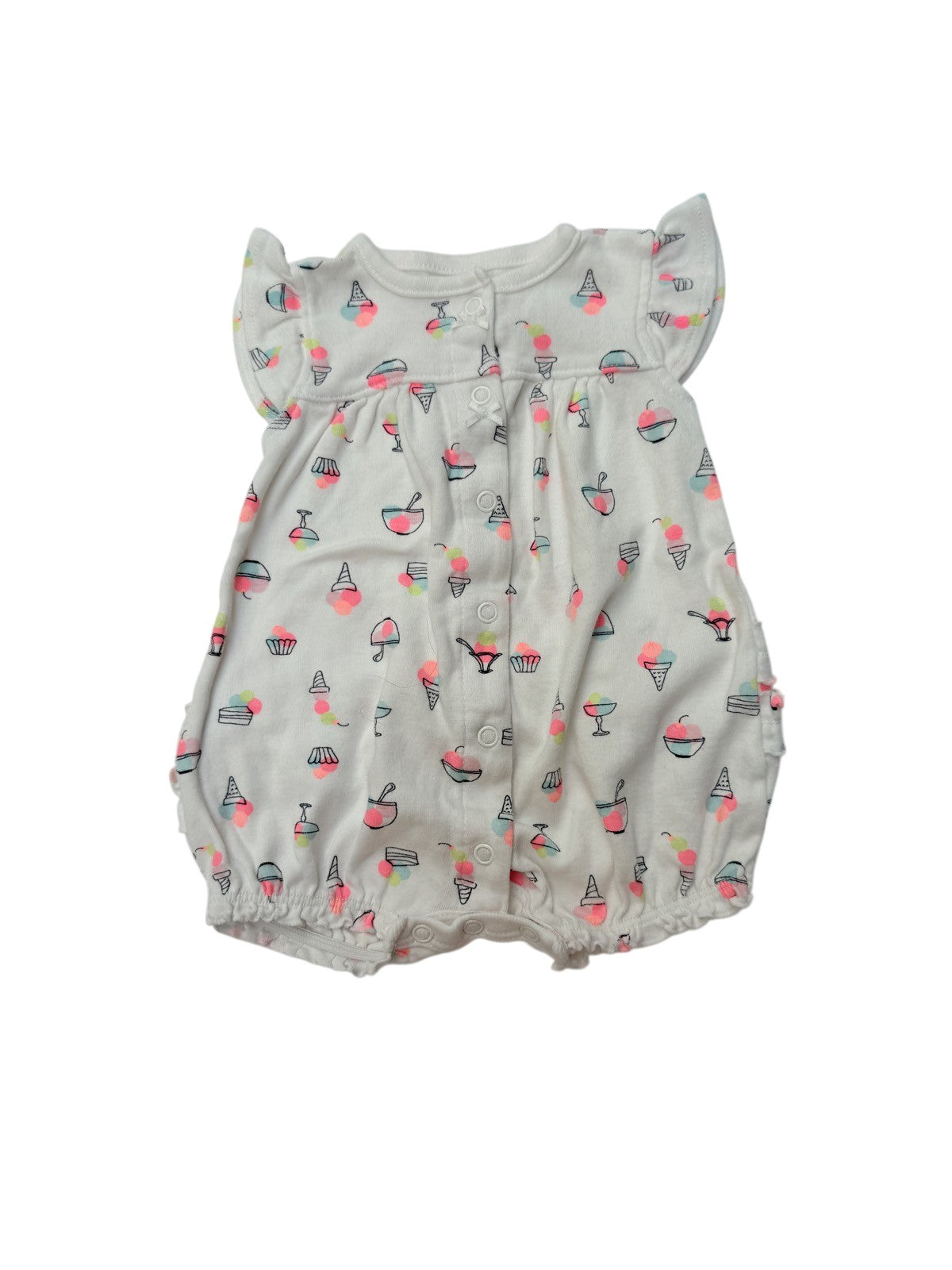 Carter's Ice Cream Print Romper 3M