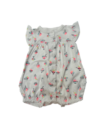 Carter's Ice Cream Print Romper 3M