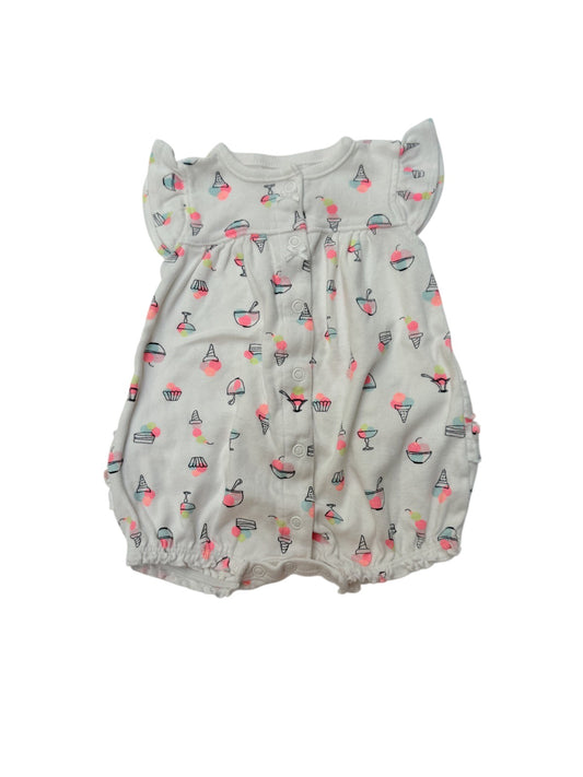 Carter's Ice Cream Print Romper 3M