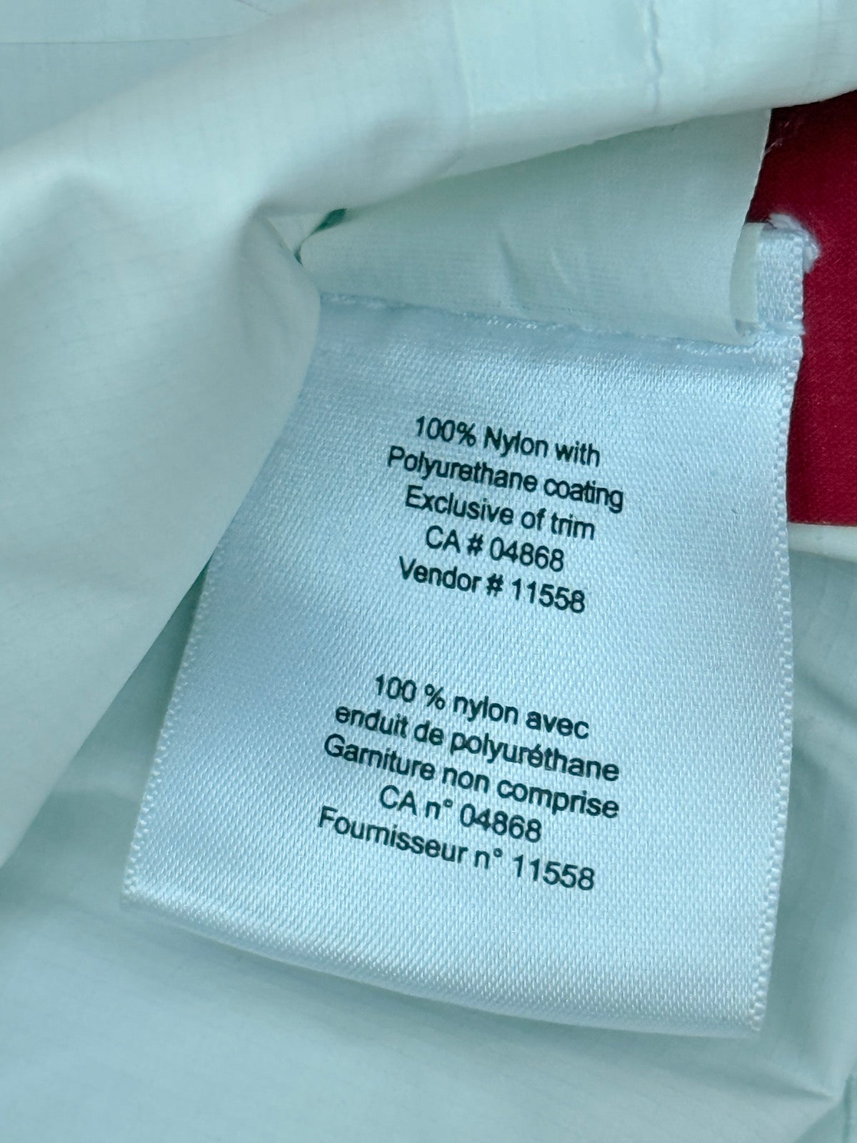 MEC Red Hooded Rain Jacket Size 6