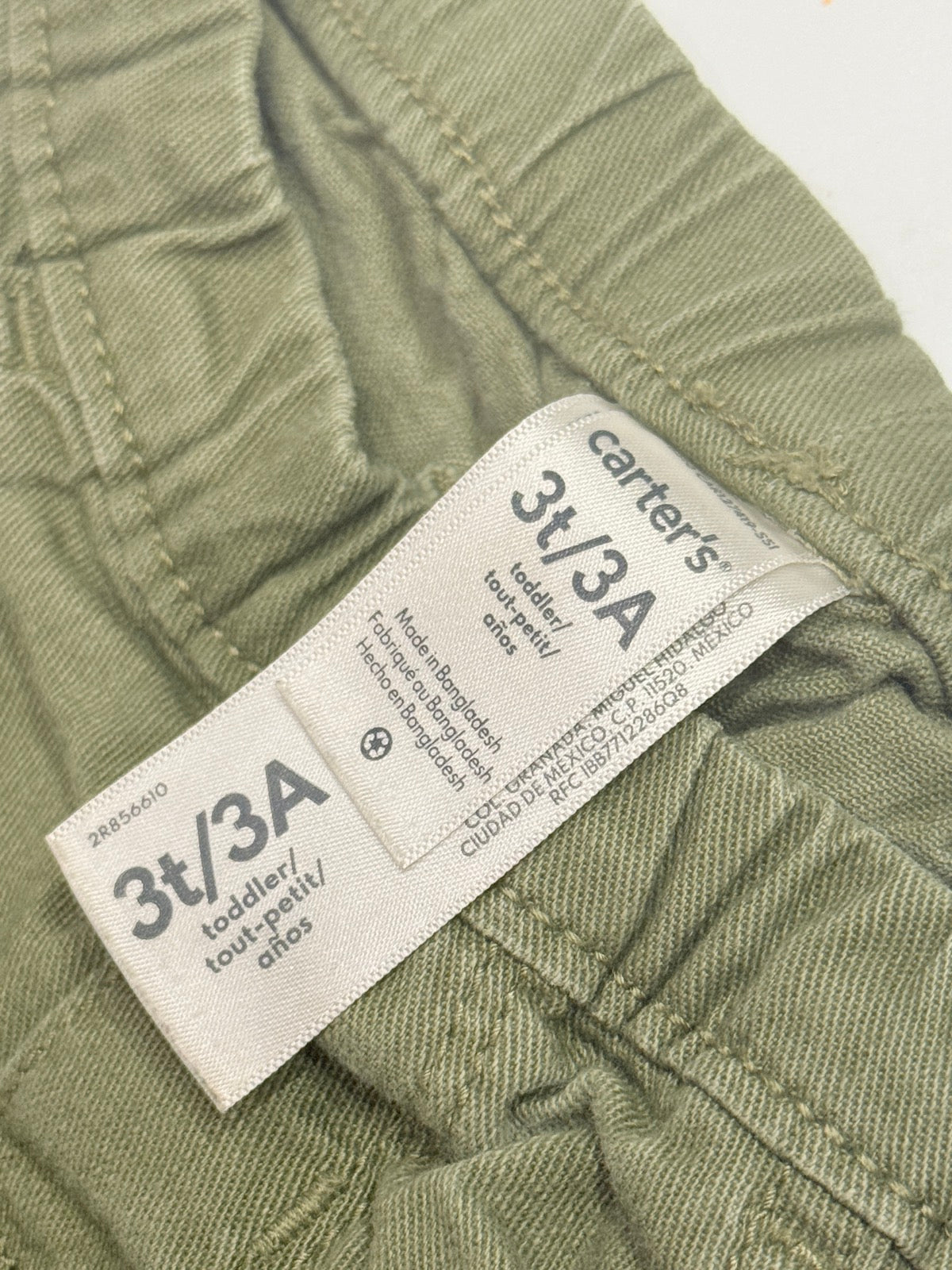 Carter's Olive Green Flare Pants 3T