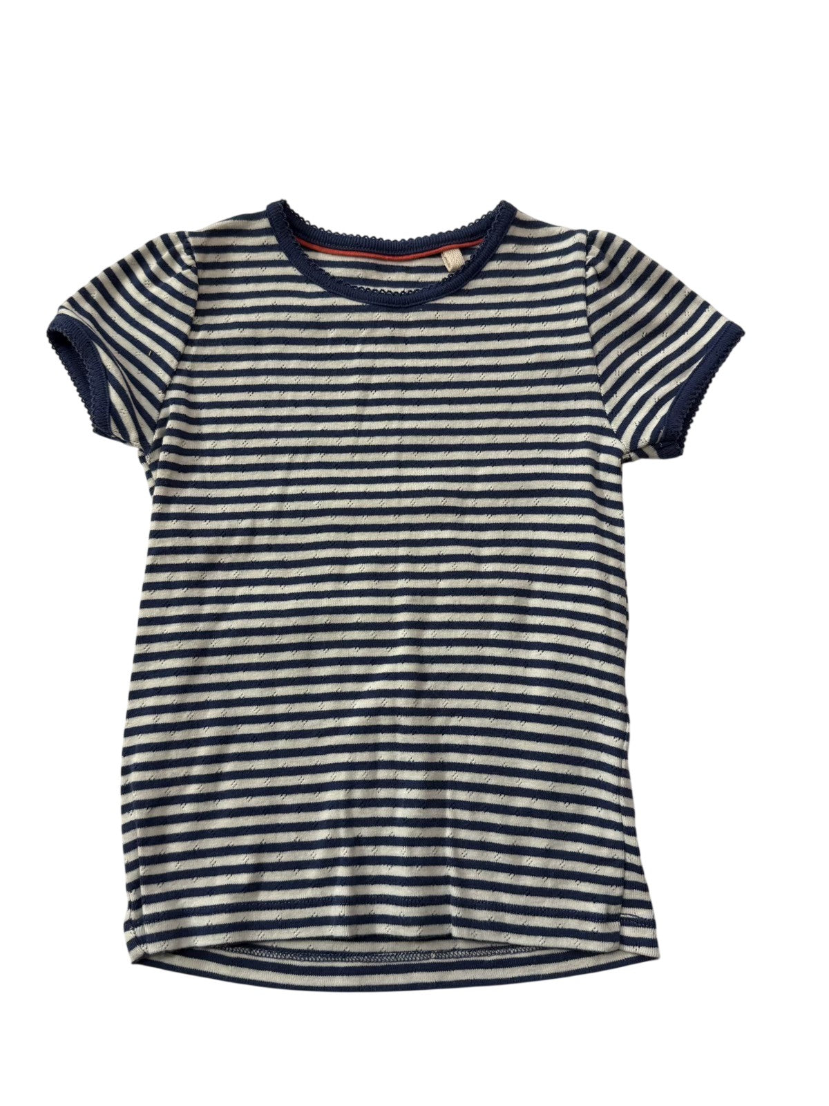 Mini Boden Navy Stripe T-Shirt 5-6Y