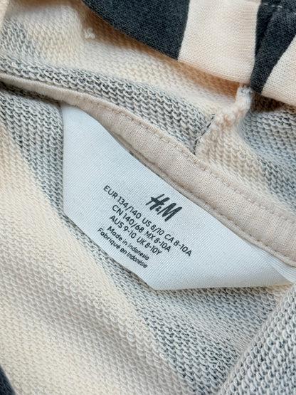 H&M Abstract Crop Hoodie Size 8-10