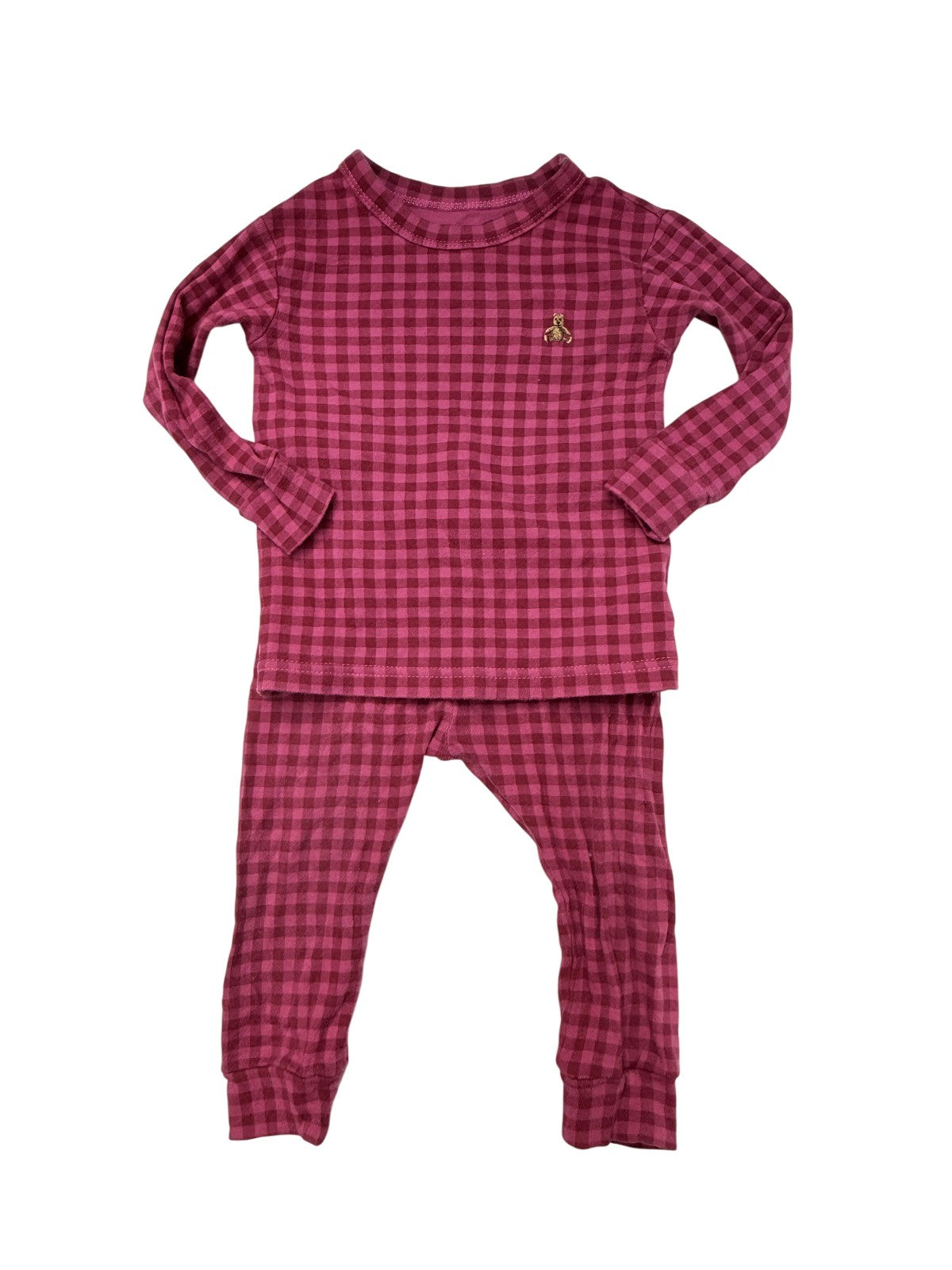 Baby Gap Gingham Pajama Set 12-18m