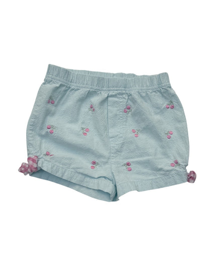 Gap Baby Cherry Embroidered Shorts 18M