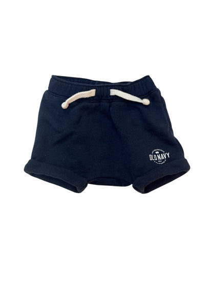 Old Navy Navy Fleece Shorts 0-3M