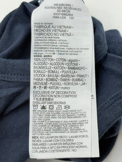 Levi's Navy Logo Bodysuit Newborn