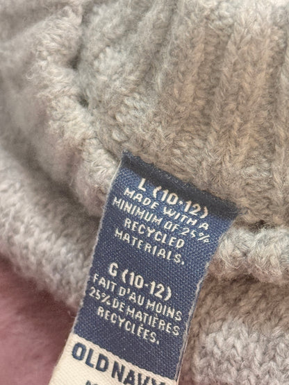 Old Navy Gray Heart Sweater Size 10-12