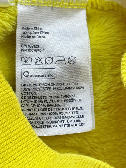 H&M Pokemon Pikachu Fleece Hoodie Size 5T/6
