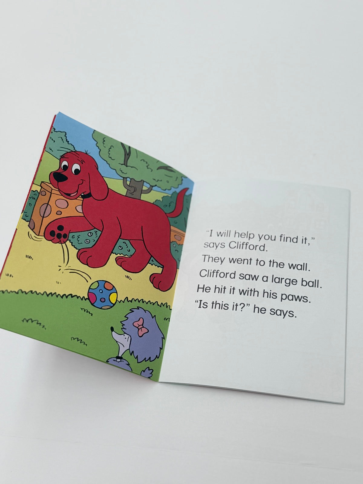 Clifford's Cleo's Lost Ball Phonics Reader