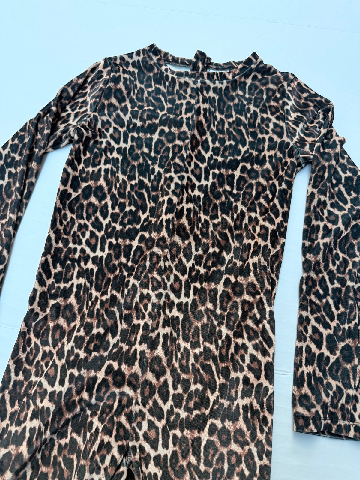 Zara Halloween Leopard Print Romper Size 13-14