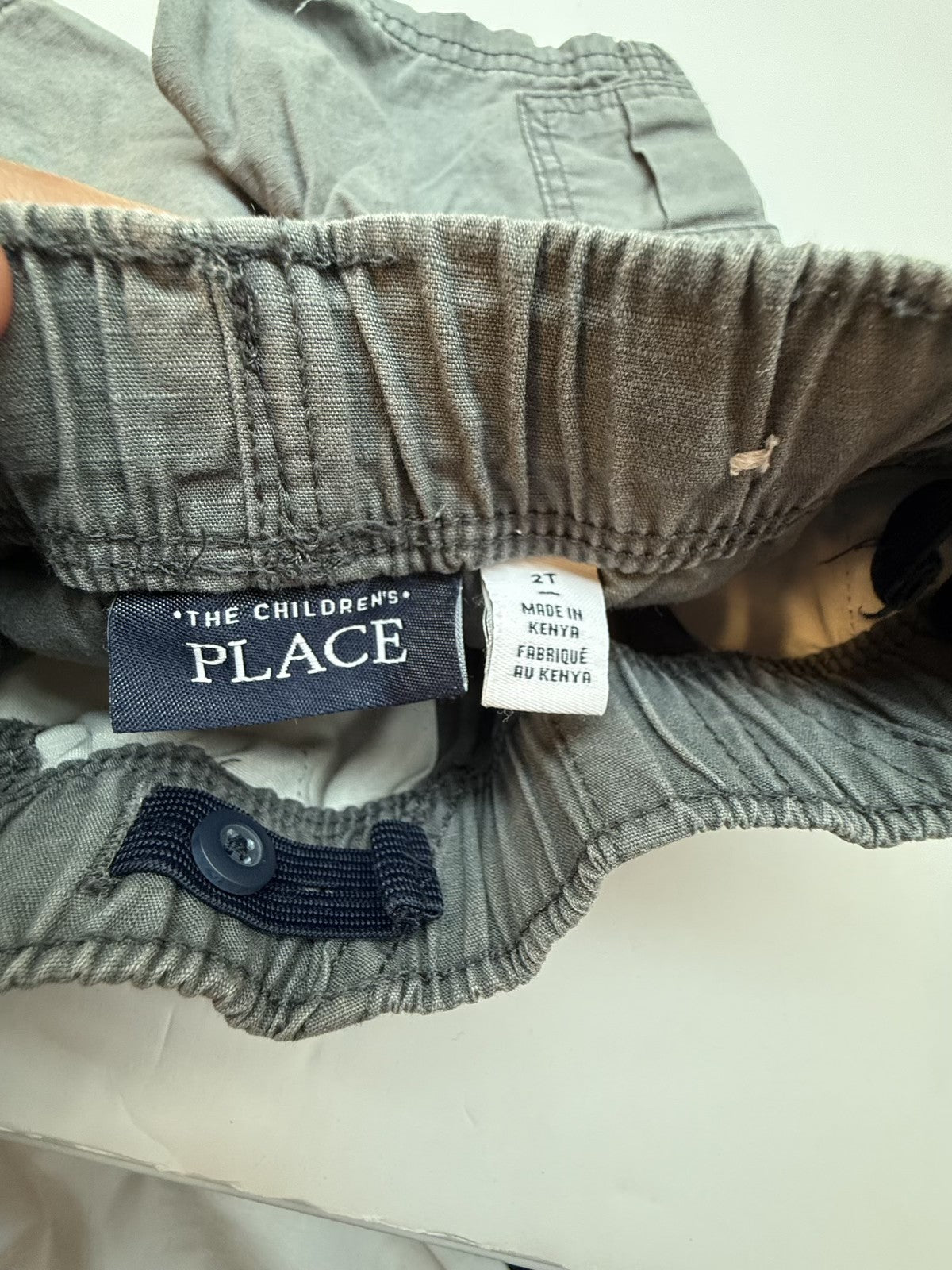 The Children's Place Gray Cargo Shorts 2T