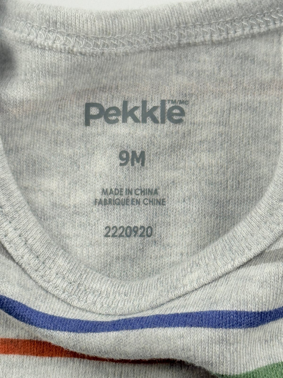 Pekkle Striped Bodysuit 9M