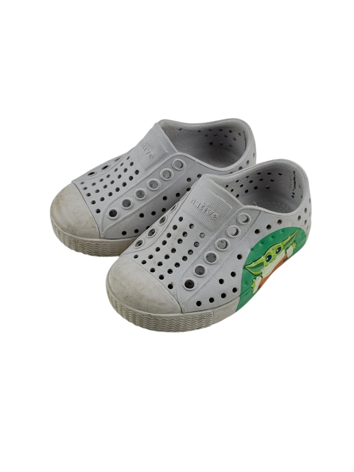 Native Jefferson Star Wars Grogu Mandalorian Shoes C4 US4