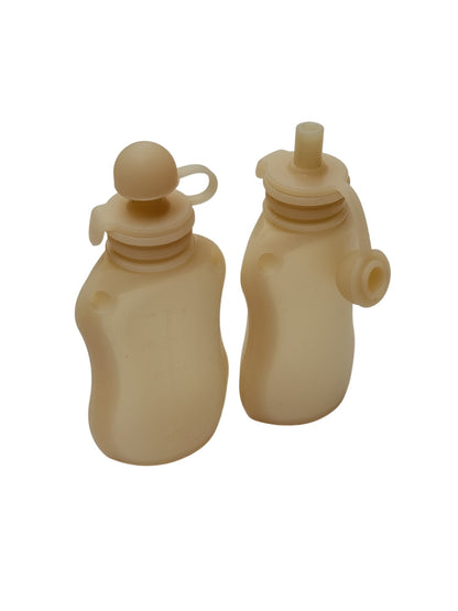 Reusable Silicone Food Pouches Set of 2