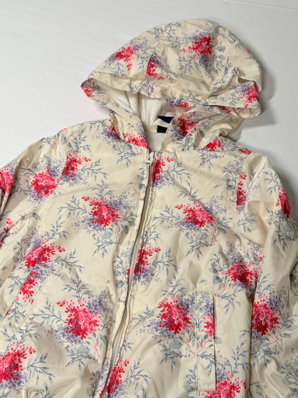 Baby Gap Floral Hooded Jacket 2T