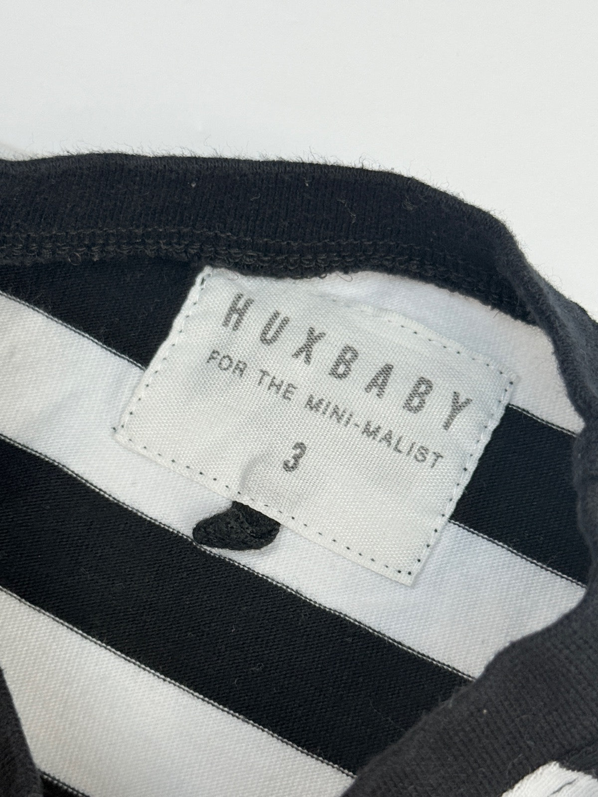 Huxbaby Stripe Bunny Long Sleeve Size 3