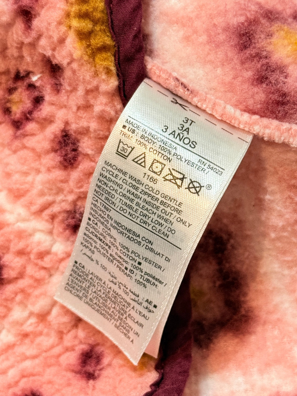 Old Navy Sherpa Fleece Hooded Jacket 3T