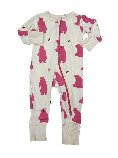 Parade Bear & Bee Zip Romper 0-3M