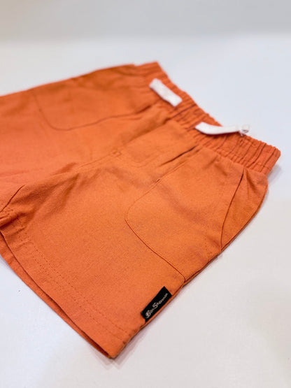 Ben Sherman Orange Pull-On Shorts 2T