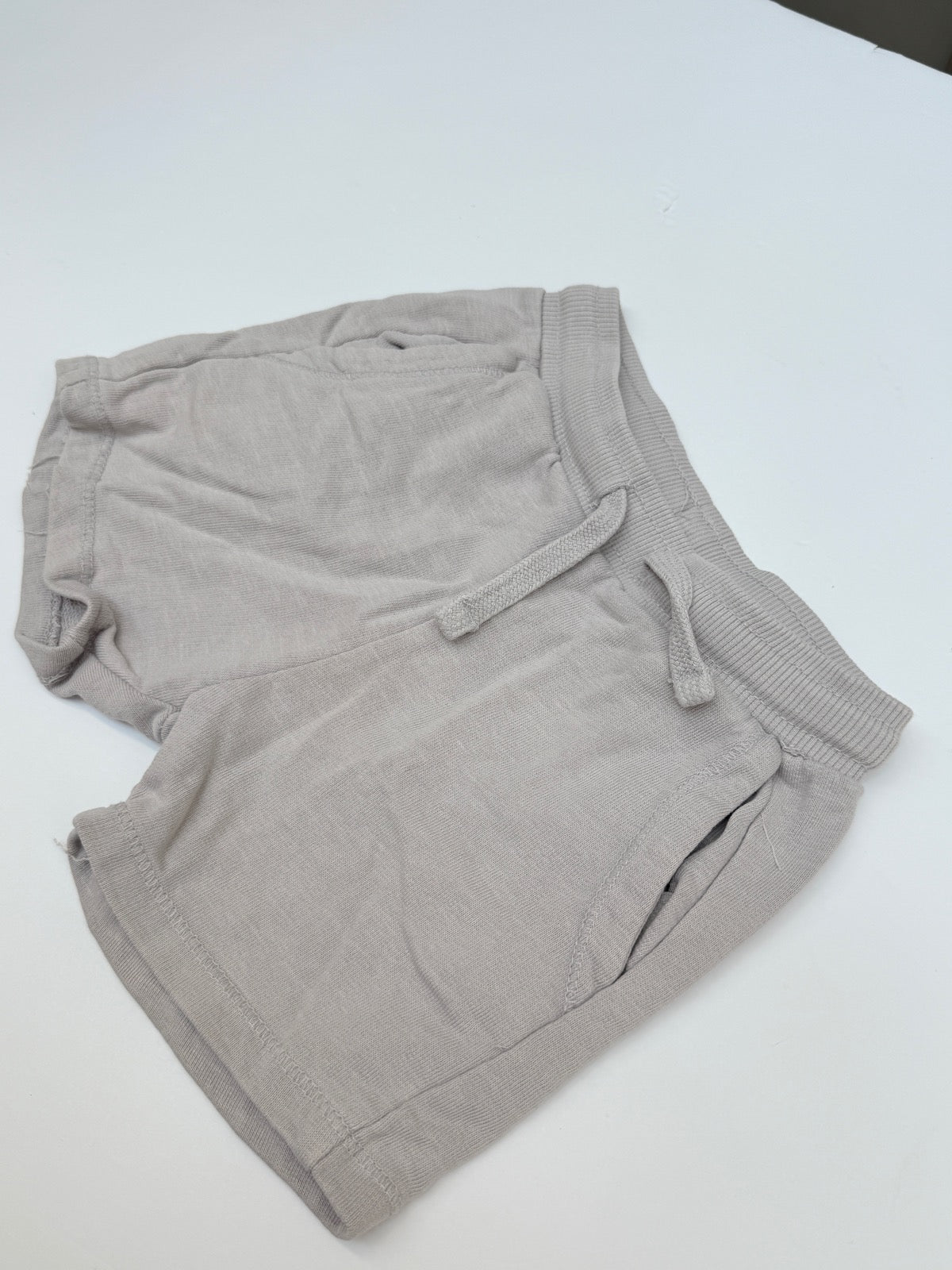 Zara Gray Pull-On Shorts 9-12M