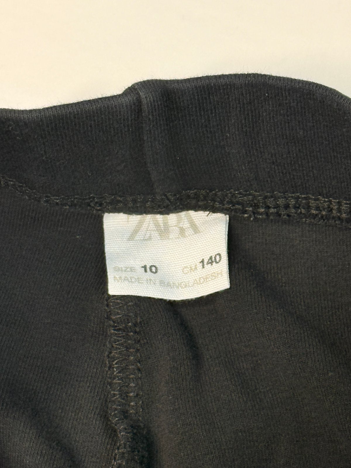 Zara Black Leggings Size 10