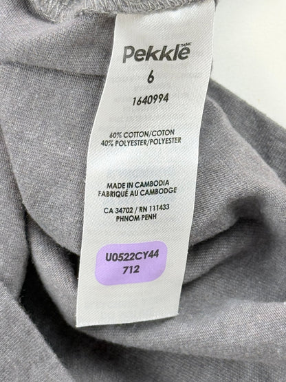 Pekkle Skateboard Graphic T-Shirt Size 6