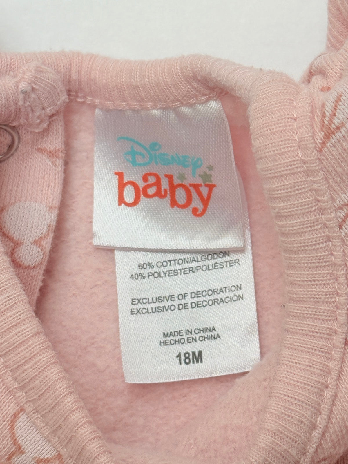 Disney Baby Mickey Floral Print Romper 18M