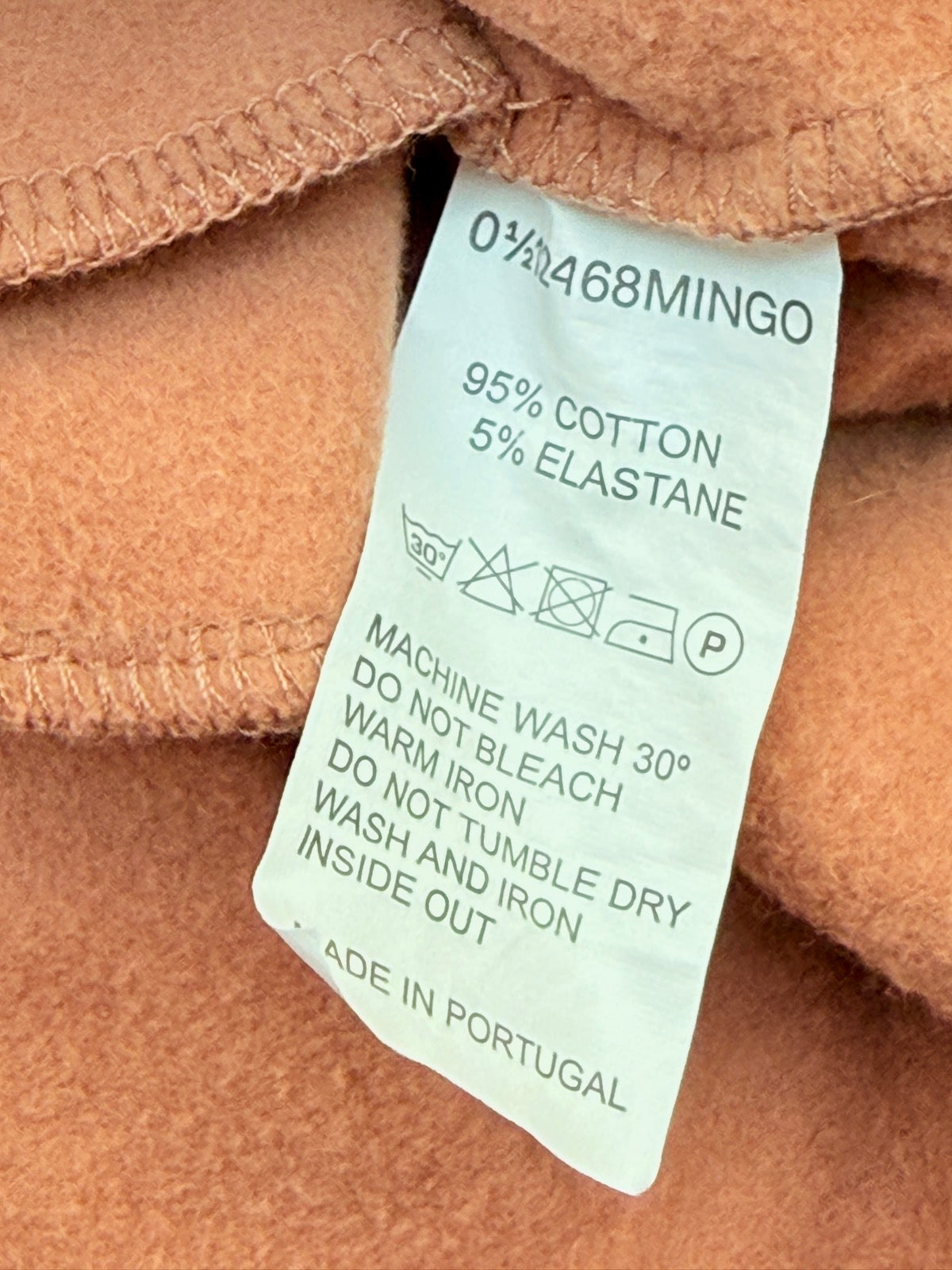 Mingo Terracotta Quarter-Zip Hoodie 2-4Y