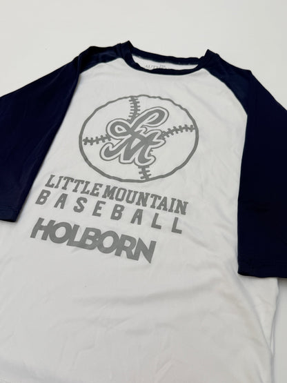 Authentic T-Shirt Co Baseball Raglan Tee Youth M