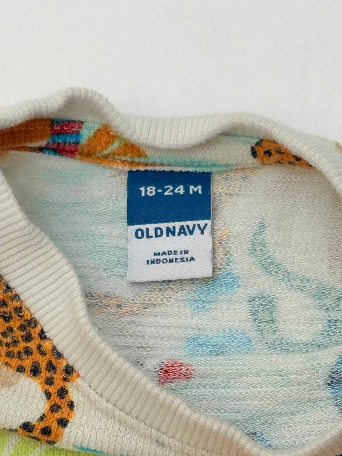 Old Navy Jungle Print Top Shorts Set 18-24M
