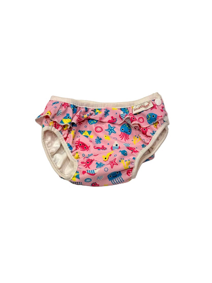 Swim Diaper Imse Vimse Pink Sea Life Large 20-26lbs