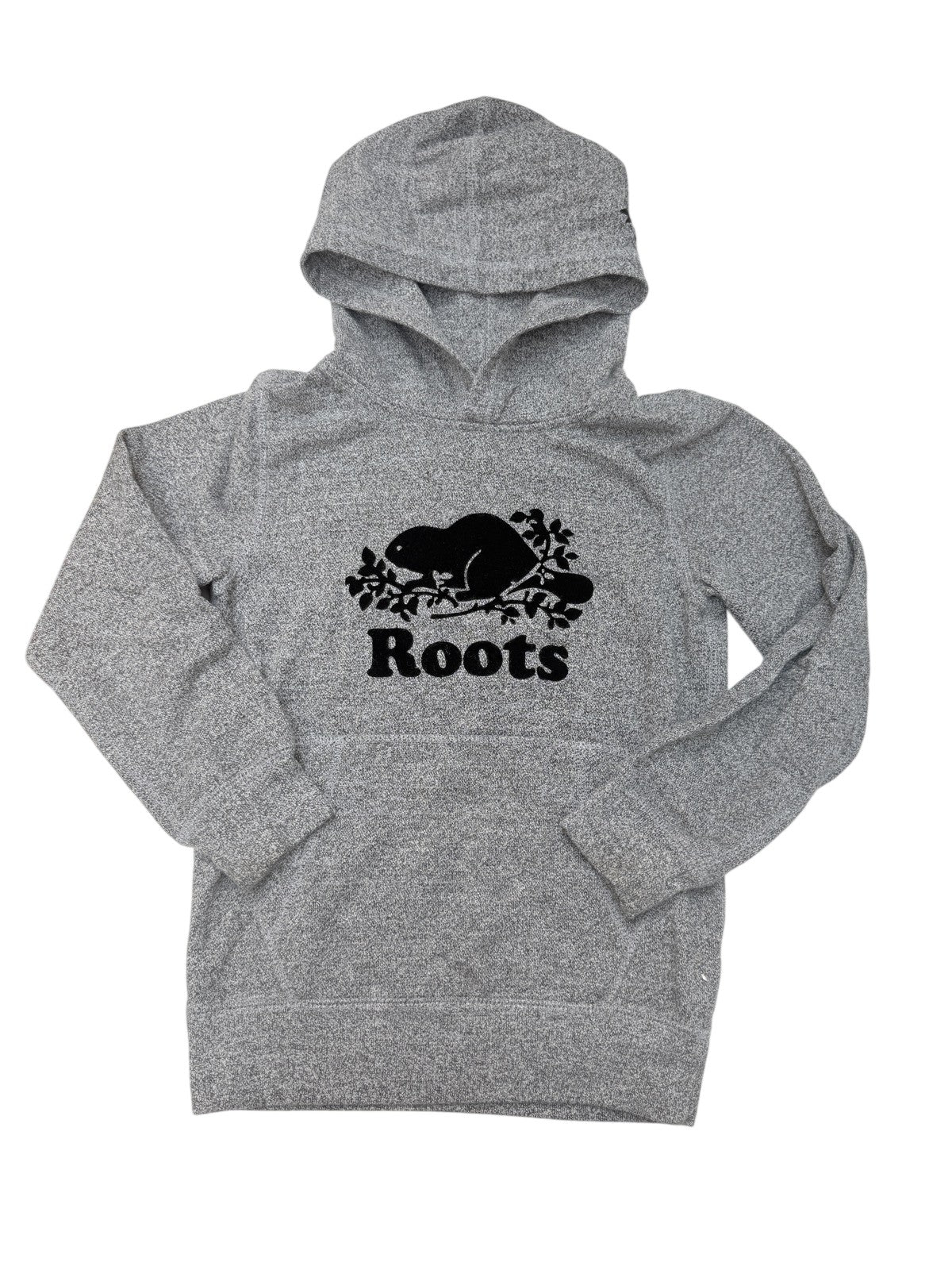 Roots Kids Gray Hoodie Size 7-8