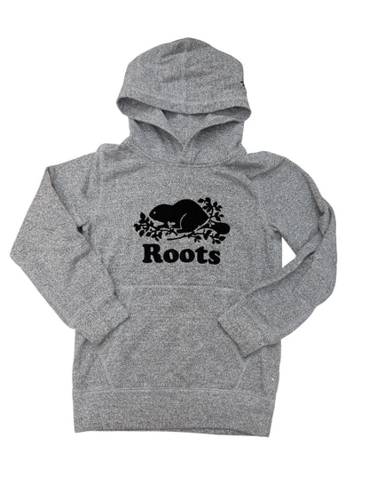 Roots Kids Gray Hoodie Size 7-8