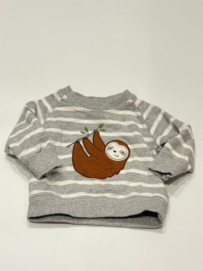 Carter's Sloth Sweatshirt & Pants Set 3M