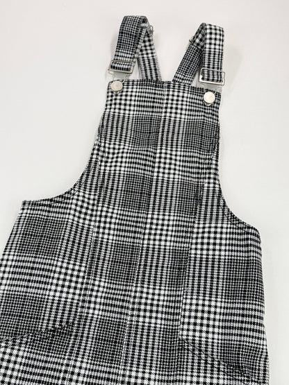 Love, Fire Plaid Pinafore Dress Size 6X