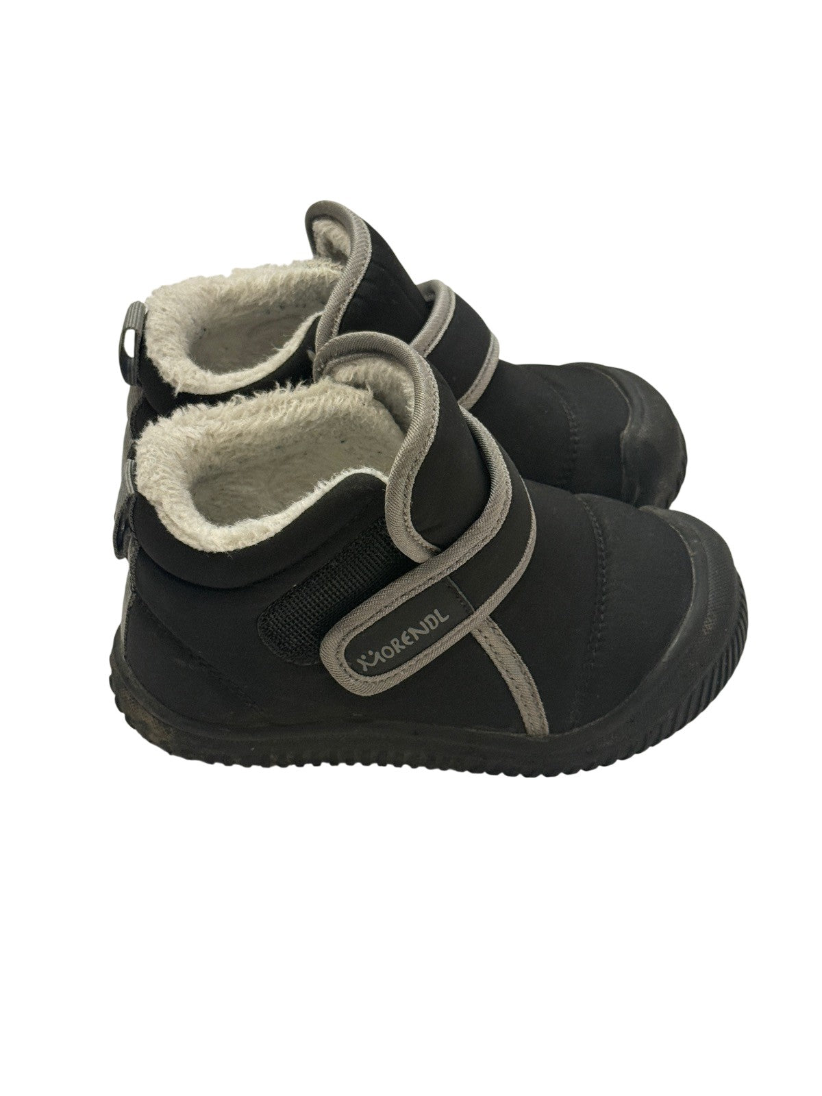 Morendl Black Barefoot Toddler Winter Boots Size 10