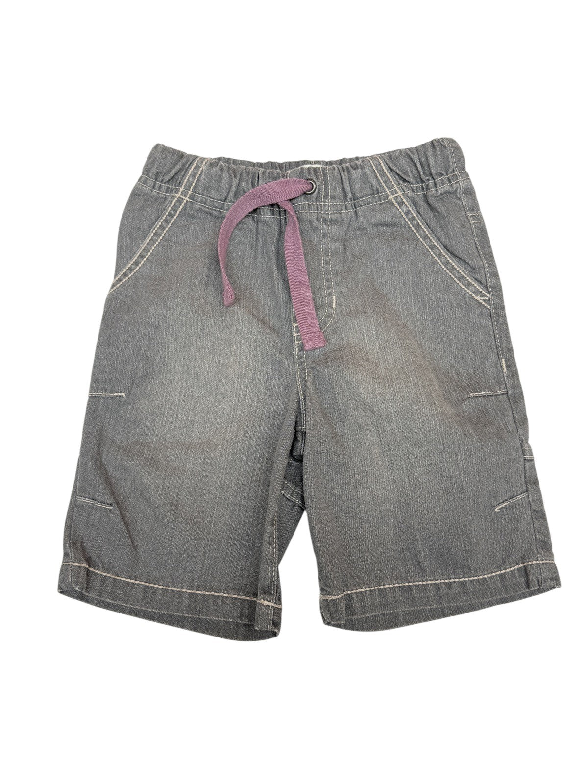 Mini Boden Gray Denim Shorts 3Y
