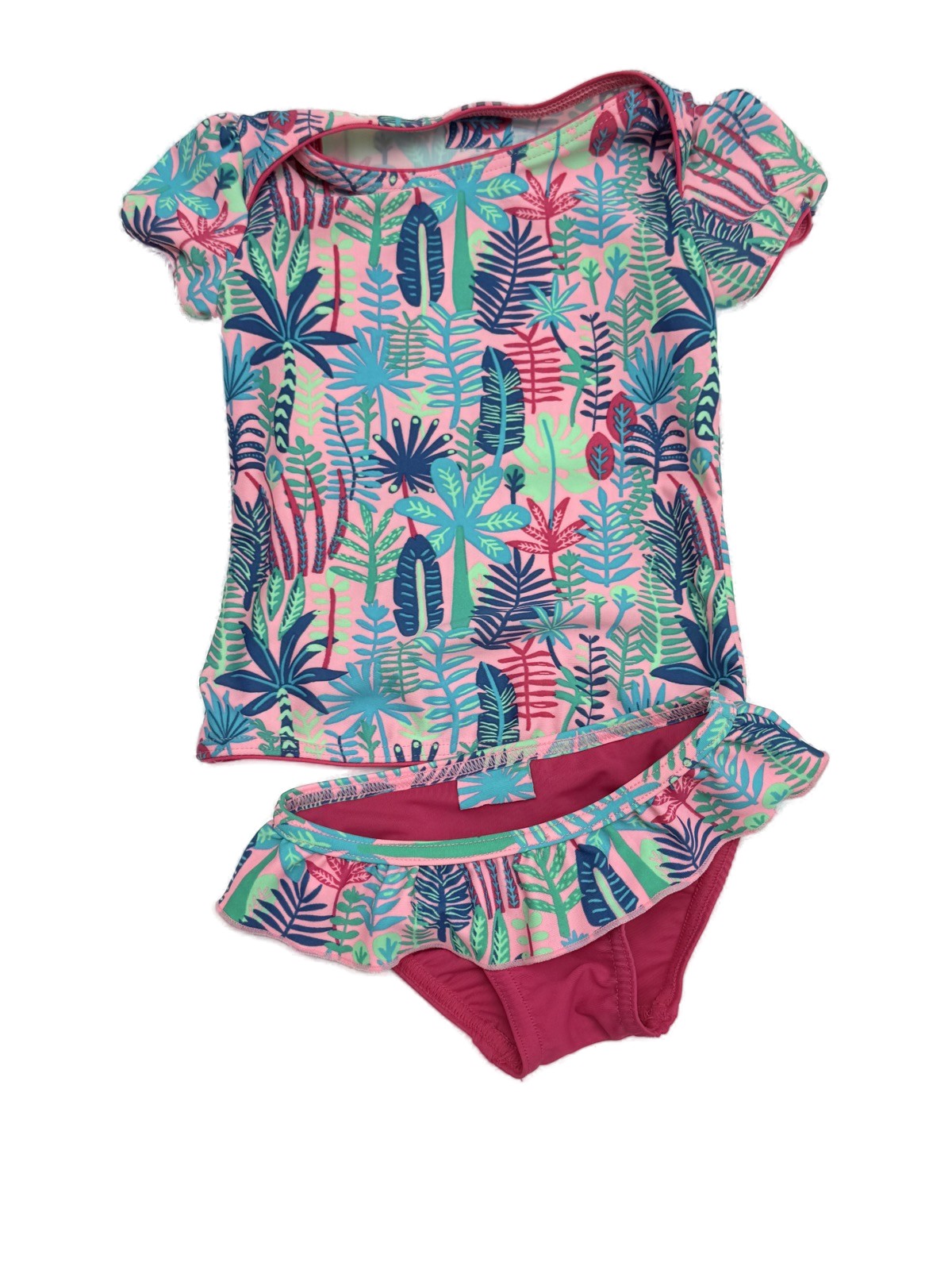 Nabaiji Tropical Print 2-Piece Swimsuit Set 6-12m