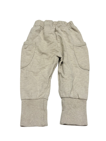 Happy Smile Beige Jogger Sweatpants 12m