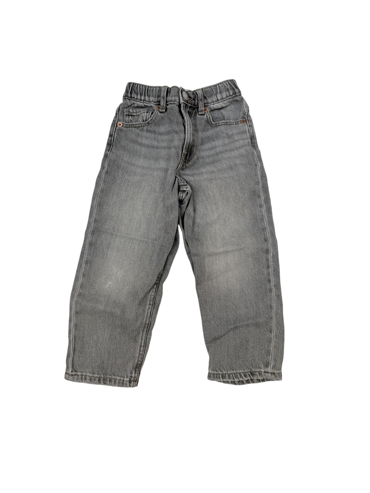 Zara Gray Relaxed Jeans Size 4