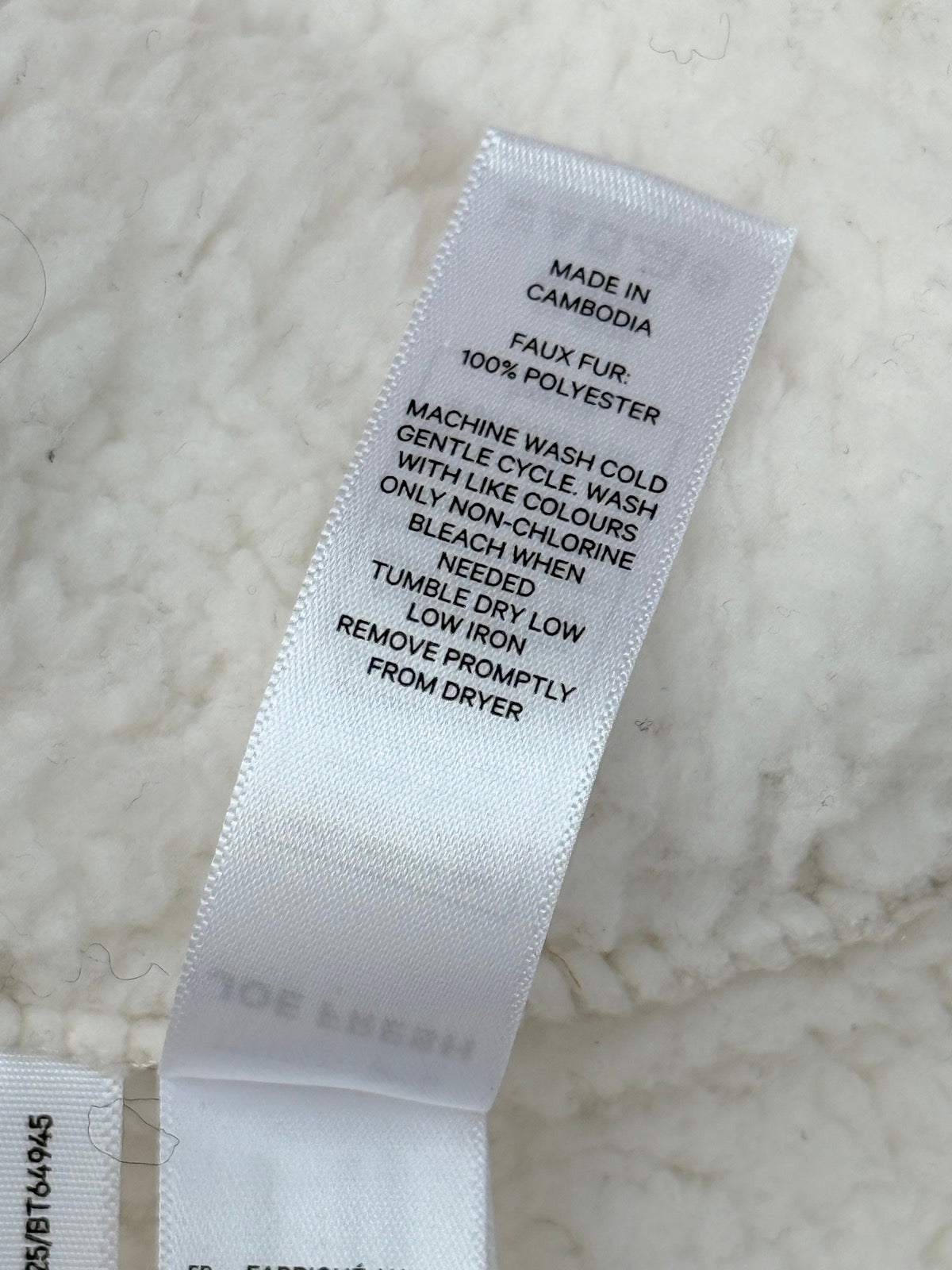 Joe Fresh Hooded Sherpa Robe Size 4