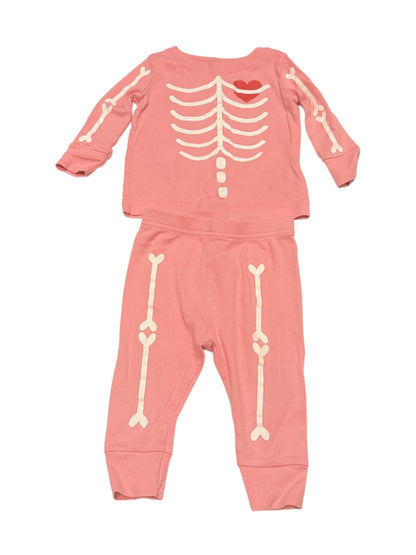 Old Navy Skeleton Pajama Set 6-12M
