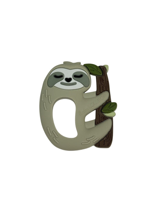 Loulou Lollipop Sloth Silicone Baby Teether